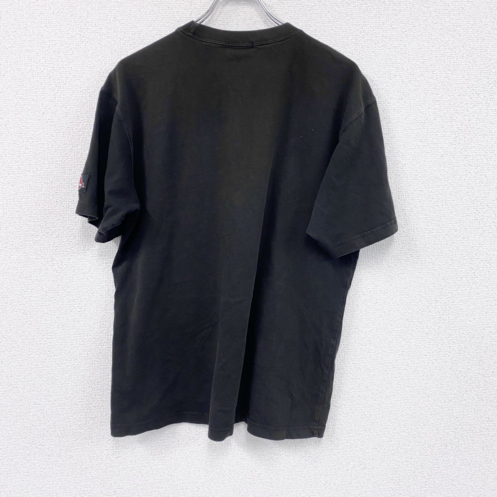 JURASSICPARK　ジュラシック・パーク　半袖プリントTシャツ　ムービーT　黒　ブラック　XLサイズ　古着