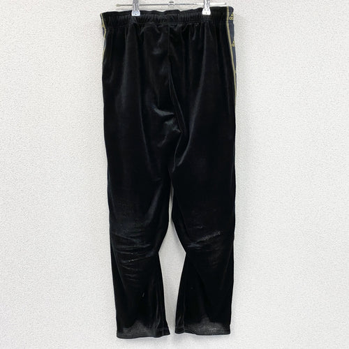 00s　adidas　アディダス　トラックパンツ/ベロアパンツ　黒　ブラック　Mサイズ　古着