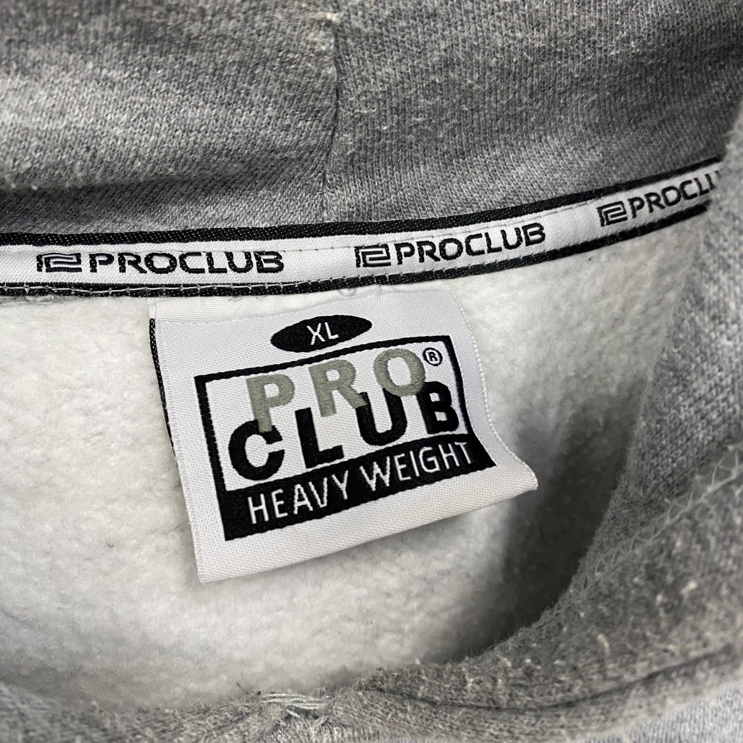 PRO CLUB　プロクラブ　スウェットパーカー/フーディー　灰色　グレー　XLサイズ