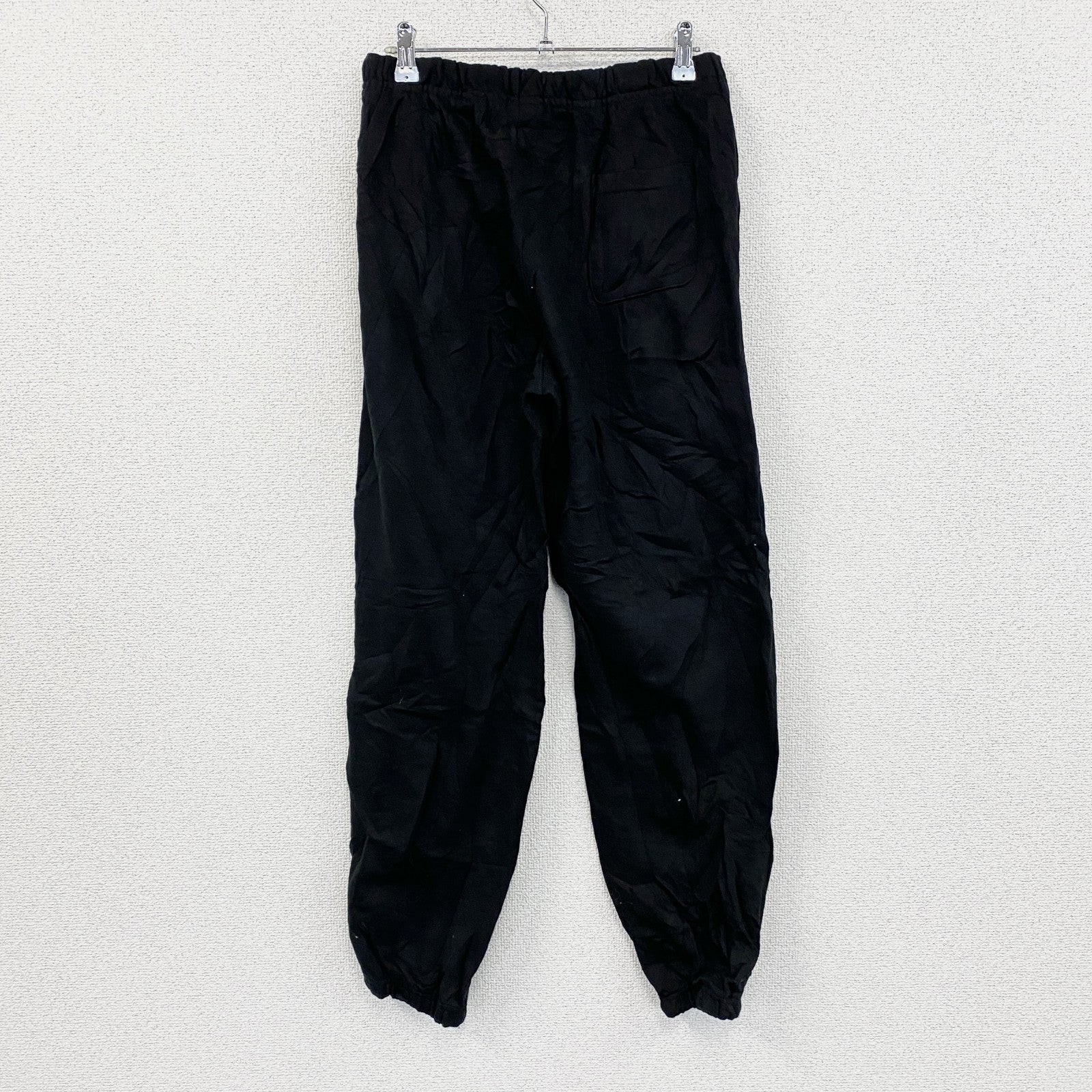 Champion　チャンピオン　リバースウィーブ　スウェットパンツ　黒　ブラック　Mサイズ　古着