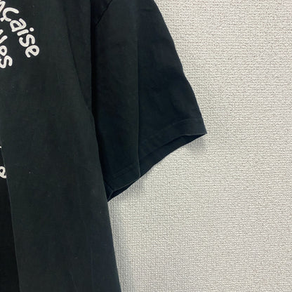 B＆C　半袖プリントTシャツ　ユーロ　黒　ブラック　Sサイズ