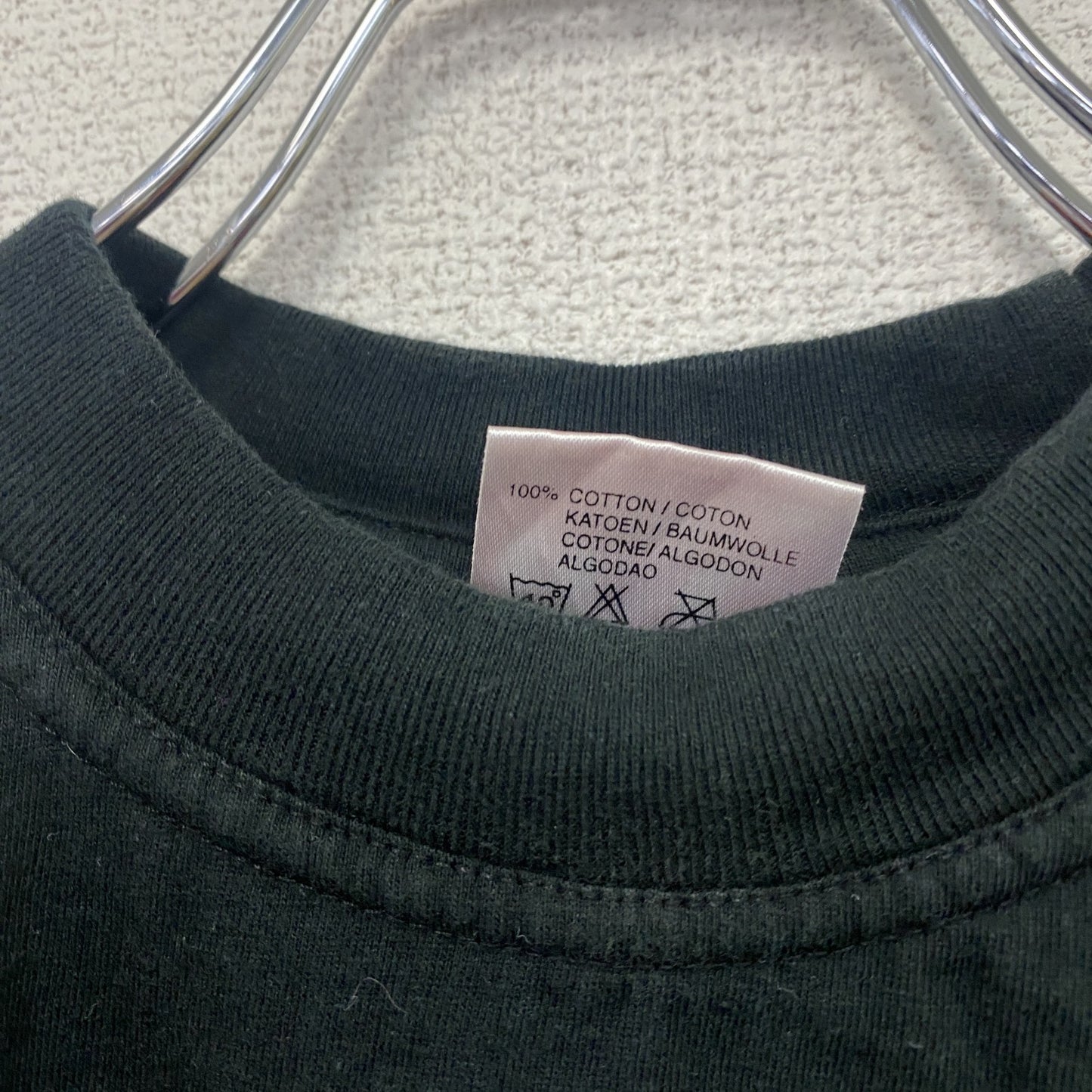 B＆C　半袖プリントTシャツ　ユーロ　黒　ブラック　Sサイズ