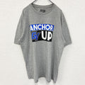 adidas アディダス　半袖プリントＴシャツ　クルーネック　灰色　グレー　evolve　XLサイズ　古着