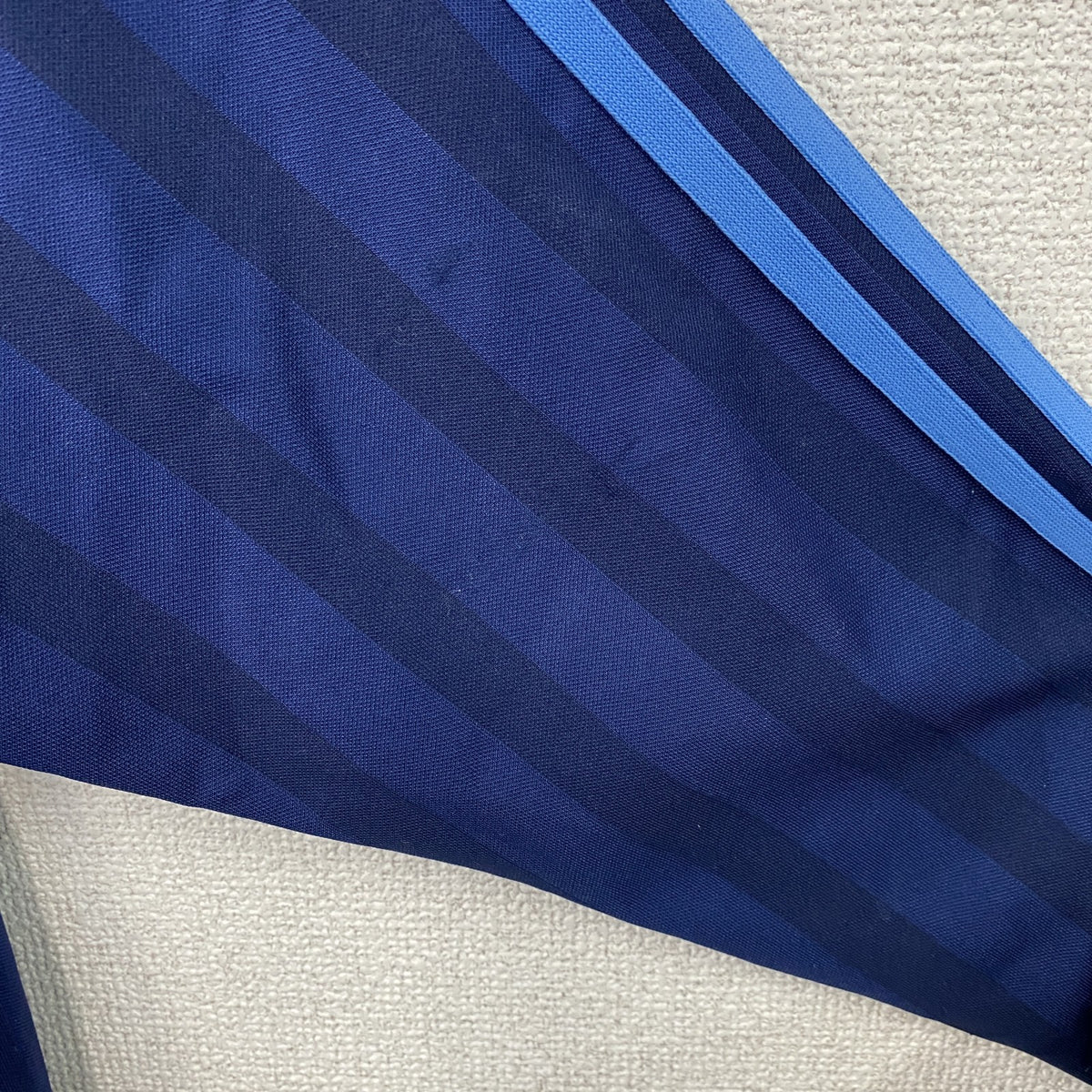 90s　adidas　アディダス　トラックジャケット/ジャージ　紺　ネイビー　Oサイズ　古着