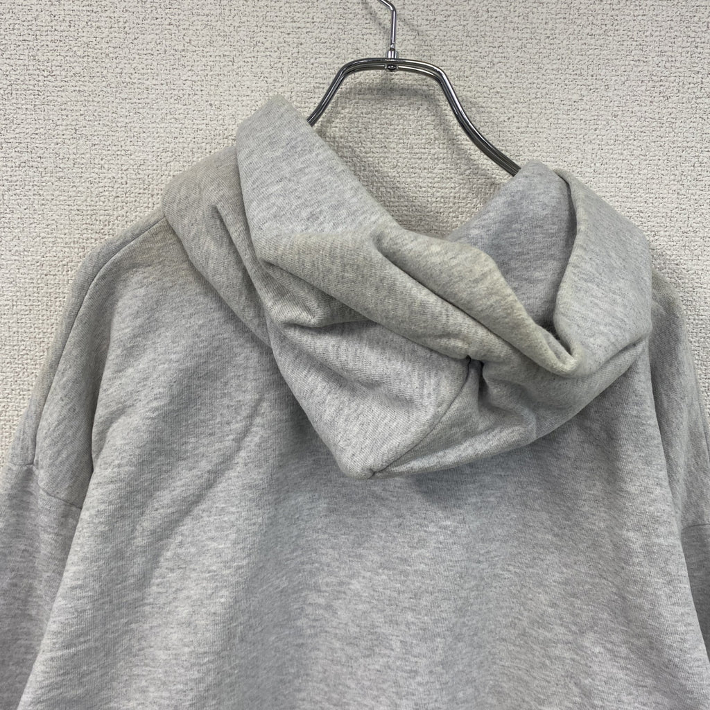 LOS ANGELES APPAREL　ロサンゼルスアパレル　スウェットパーカー/フーディー　14オンス　グレー　XLサイズ　古着