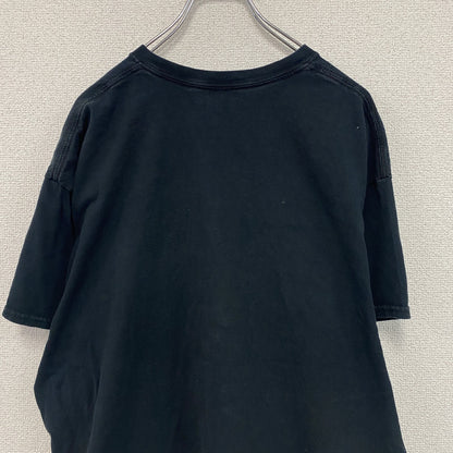 GILDAN　ギルダン　MSU　マーベリックス　半袖プリントTシャツ　フットボール　黒　ブラック　XLサイズ　