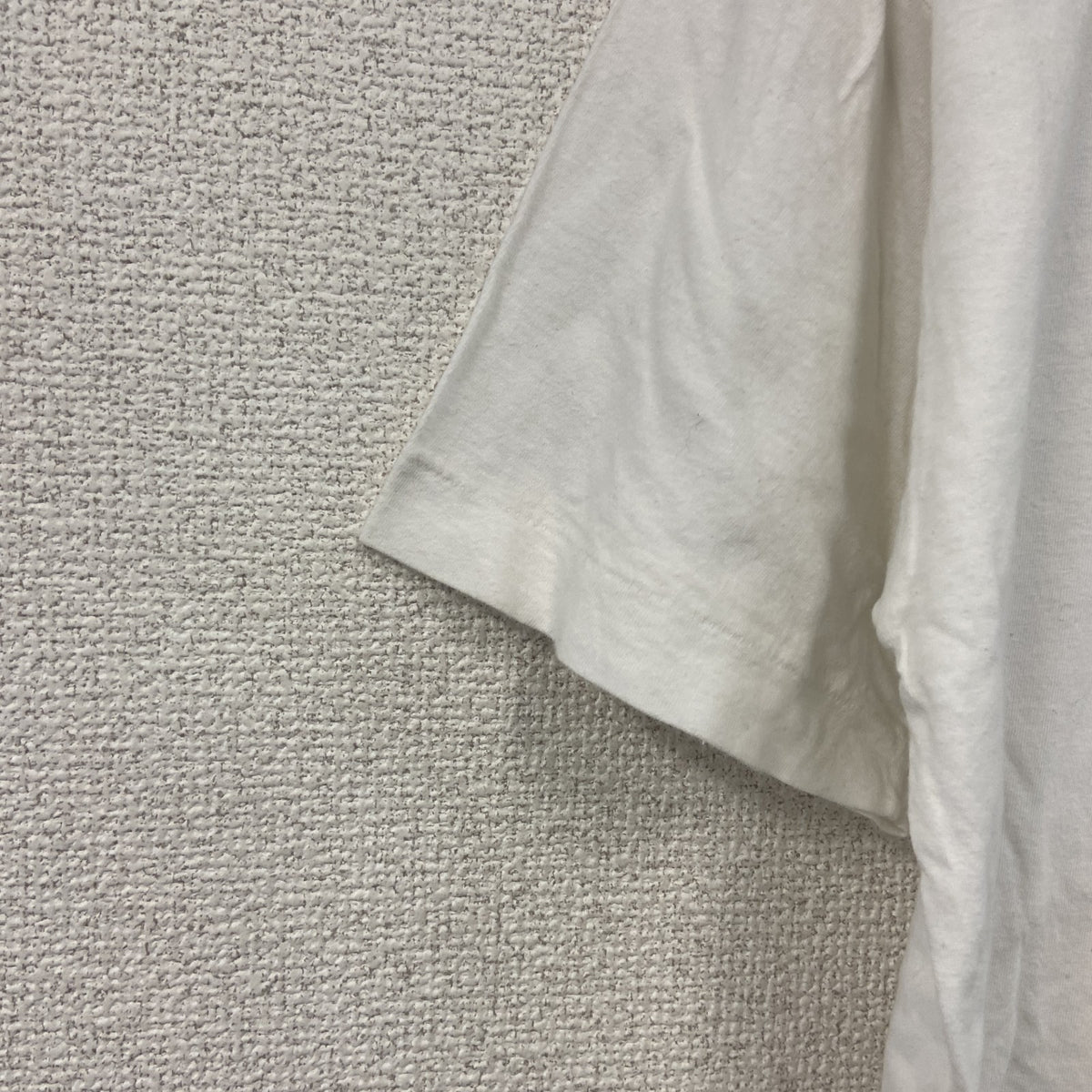 半袖プリントTシャツ　ヴィンテージ　シングルステッチ　白　ホワイト　LLサイズ カットソー メンズ 古着