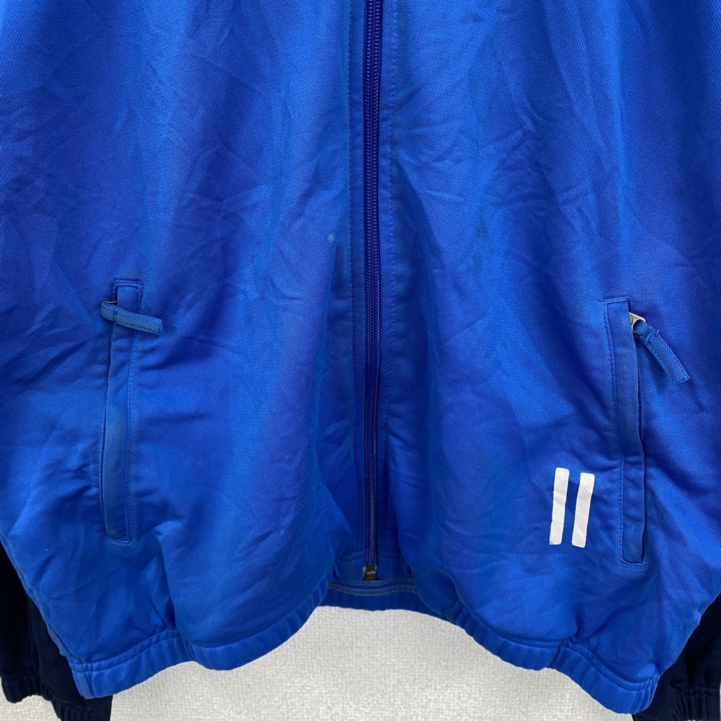 NIKE　ナイキ　トラックジャケット/ジャージ　スウッシュ　青　ブルー　Mサイズ　古着