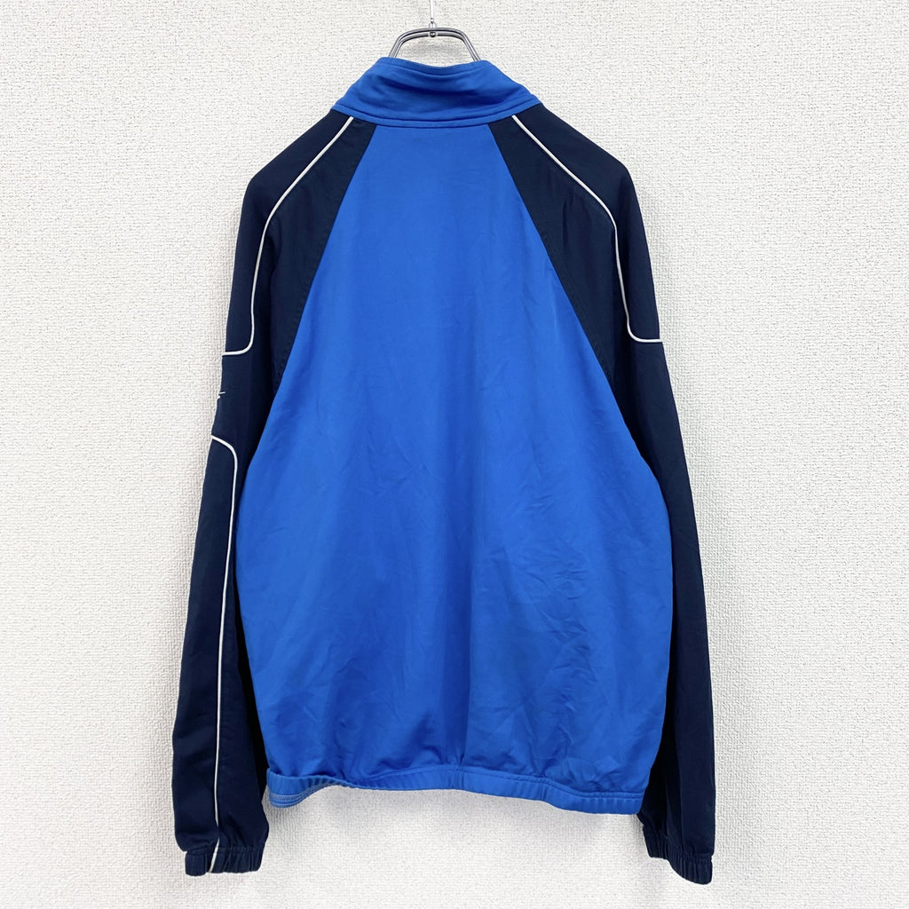NIKE　ナイキ　トラックジャケット/ジャージ　スウッシュ　青　ブルー　Mサイズ　古着