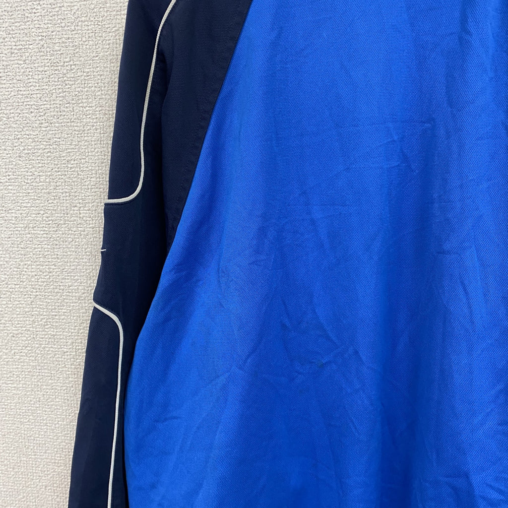 NIKE　ナイキ　トラックジャケット/ジャージ　スウッシュ　青　ブルー　Mサイズ　古着