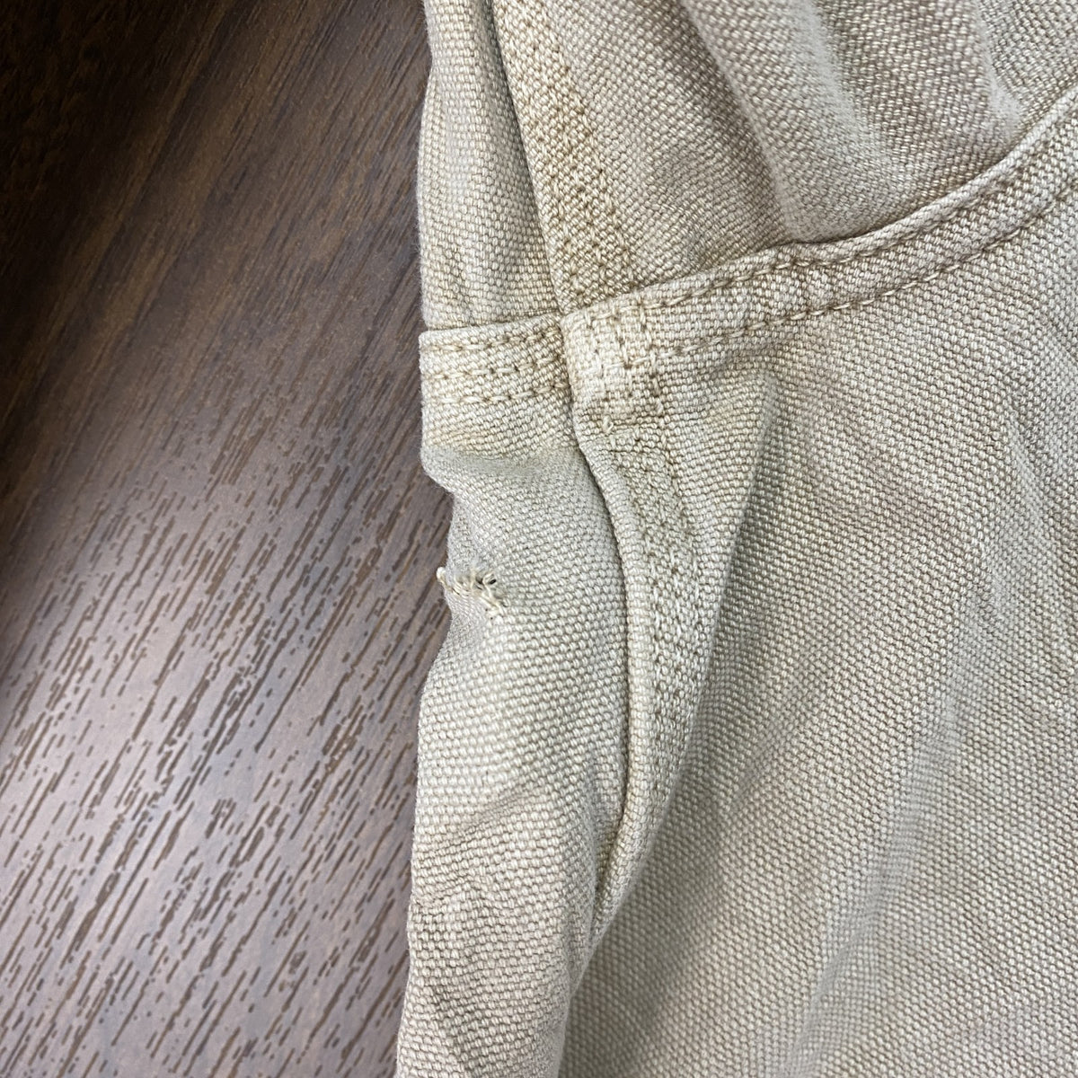 Carhartt　カーハート　シングルニーパンツ　デニムパンツ/ジーンズ　ジップフライ　ベージュ　W30サイズ　古着