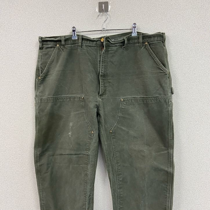 Carhartt　カーハート　ダブルニーダックペインターパンツ　ワークパンツ　ダック地　カーキ　W46