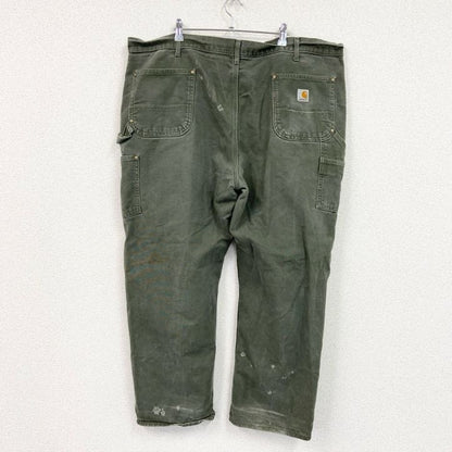 Carhartt　カーハート　ダブルニーダックペインターパンツ　ワークパンツ　ダック地　カーキ　W46