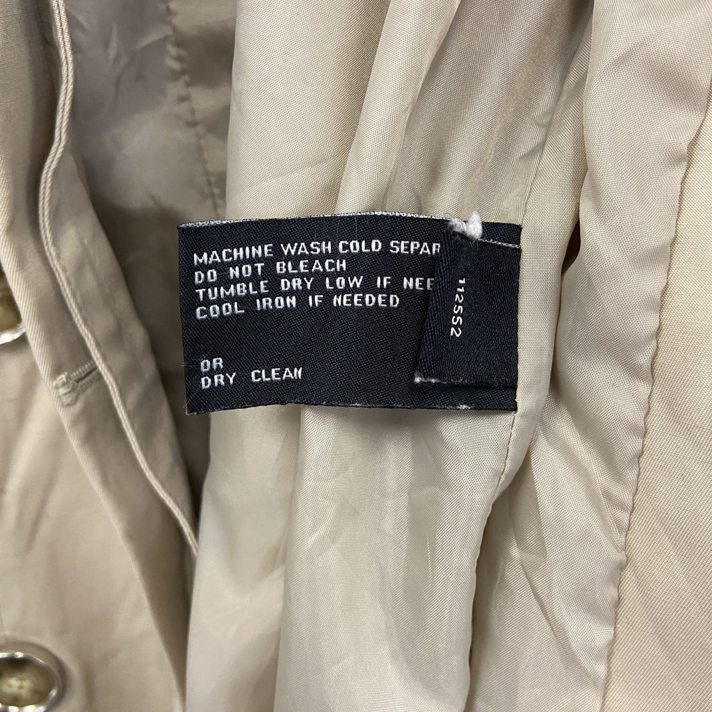 LONDON FOG　ロンドンフォグ　ダブルトレンチコート　ベージュ　Lサイズ　古着