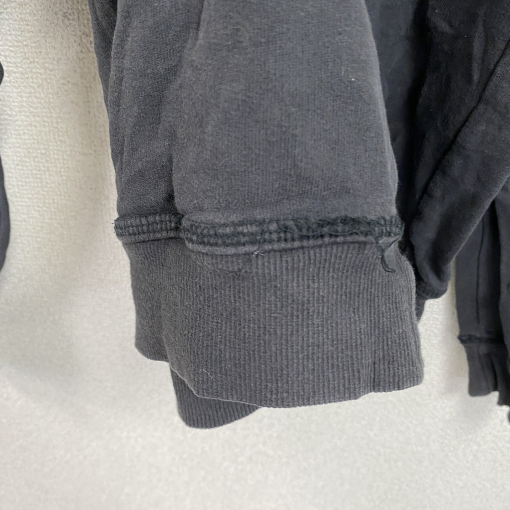 Levi's　リーバイス　スウェット/トレーナー　前V　デカロゴ　黒　ブラック　16サイズ　古着