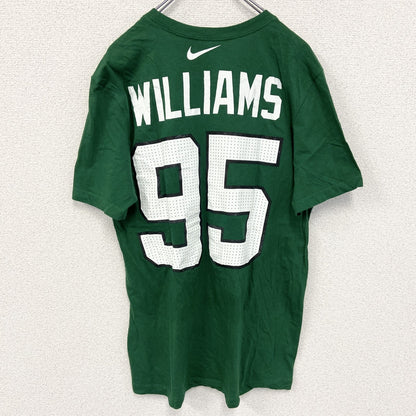 古着 used　NIKE ナイキ　NFL　NEW YORK JETS　半袖プリントTシャツ　95　緑　グリーン　Mサイズ