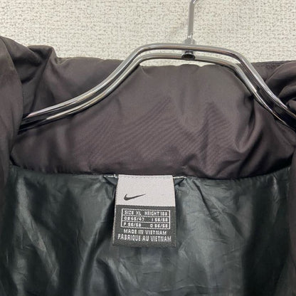 00s　NIKE　ナイキ　ダウンジャケット　ダウン80％　ヴィンテージ　黒　ブラック　XLサイズ