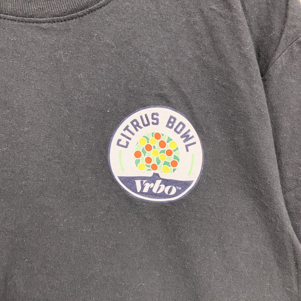 NIKE ナイキ　JORDAN ジョーダン　半袖ワンポイントプリントTシャツ　CITRUS BOWL　黒　ブラック　Sサイズ　古着