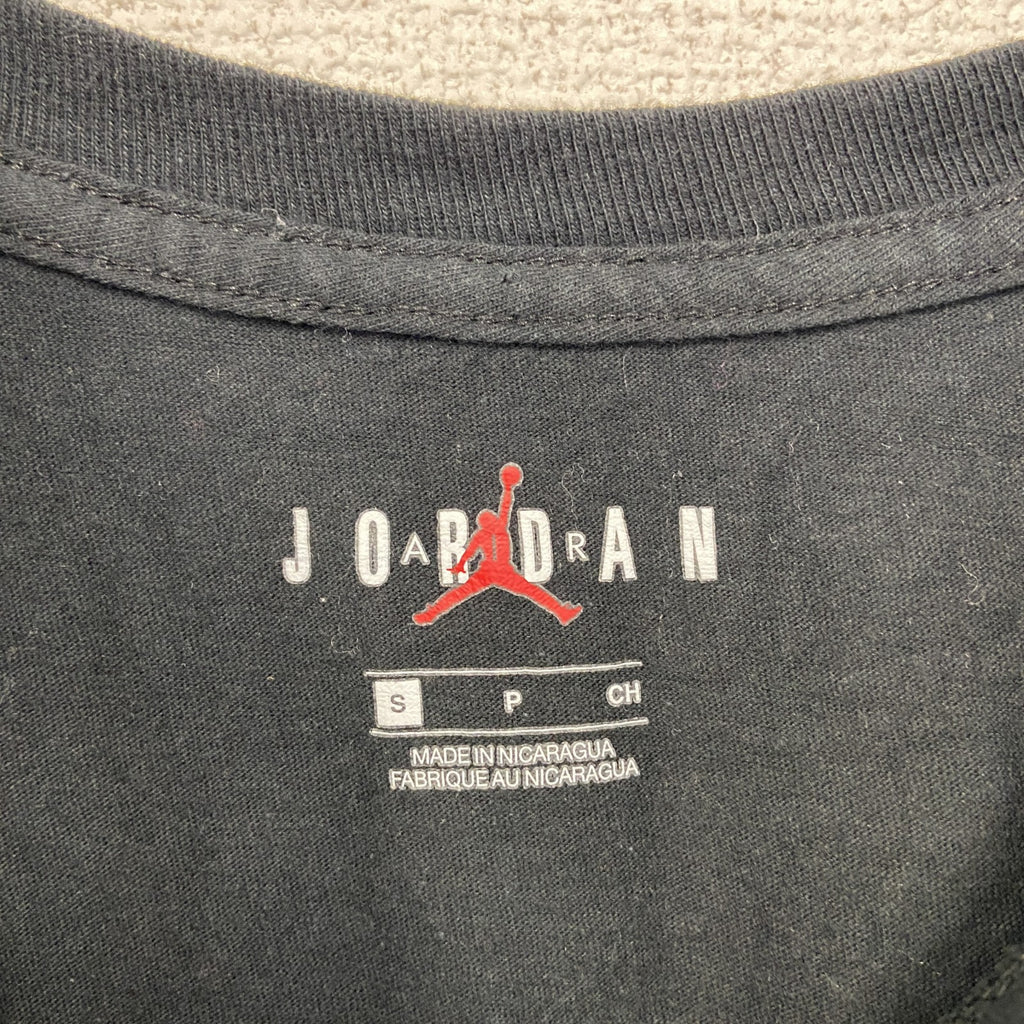 NIKE ナイキ　JORDAN ジョーダン　半袖ワンポイントプリントTシャツ　CITRUS BOWL　黒　ブラック　Sサイズ　古着