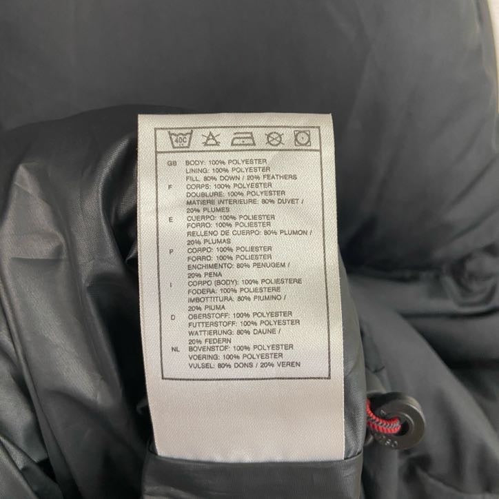 00s　NIKE　ナイキ　ダウンジャケット　ダウン80％　ヴィンテージ　黒　ブラック　XLサイズ