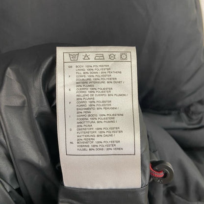 00s　NIKE　ナイキ　ダウンジャケット　ダウン80％　ヴィンテージ　黒　ブラック　XLサイズ