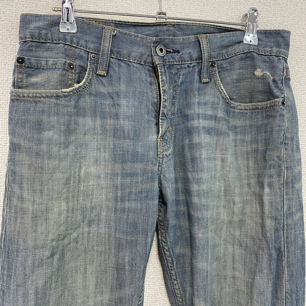 Levi's　リーバイス　514　デニムパンツ/ジーンズ　ジップフライ　インディゴ　W29サイズ メンズ コットン 古着