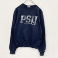 Champion　チャンピオン　 ECO FLEECE　スウェット/トレーナー　カレッジロゴ　紺　ネイビー　XSサイズ　古着