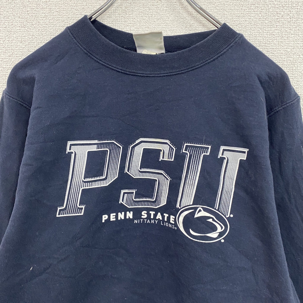 Champion　チャンピオン　 ECO FLEECE　スウェット/トレーナー　カレッジロゴ　紺　ネイビー　XSサイズ　古着