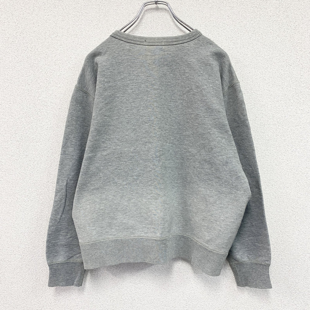 ～00s　OLD UNIQLO　オールドユニクロ　スウェット/トレーナー　ヴィンテージ　グレー　灰色　Mサイズ　古着