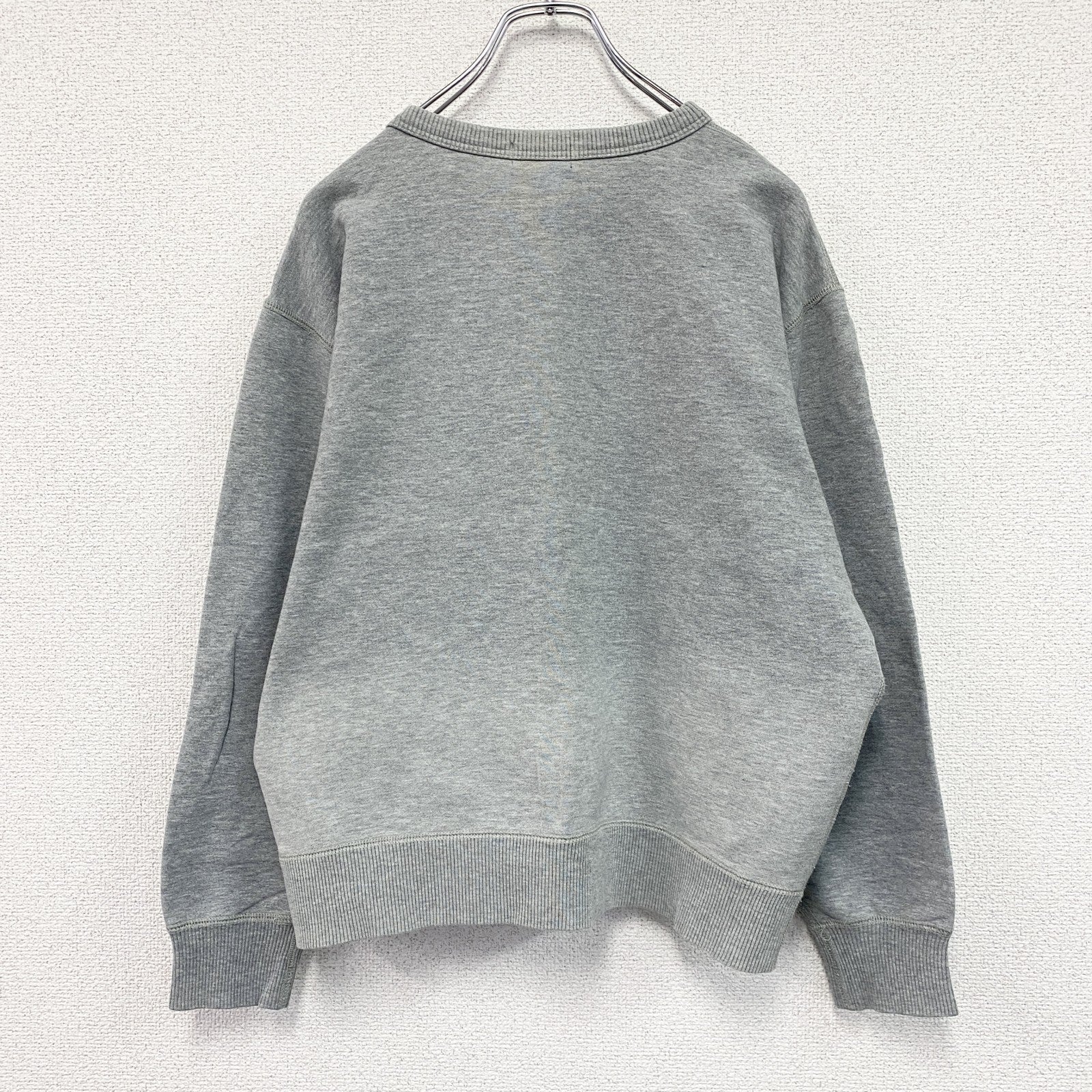 ～00s　OLD UNIQLO　オールドユニクロ　スウェット/トレーナー　ヴィンテージ　グレー　灰色　Mサイズ　古着