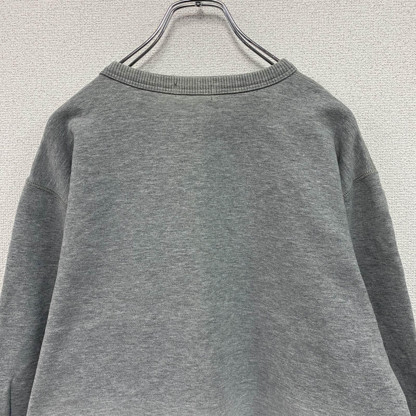 ～00s　OLD UNIQLO　オールドユニクロ　スウェット/トレーナー　ヴィンテージ　グレー　灰色　Mサイズ　古着