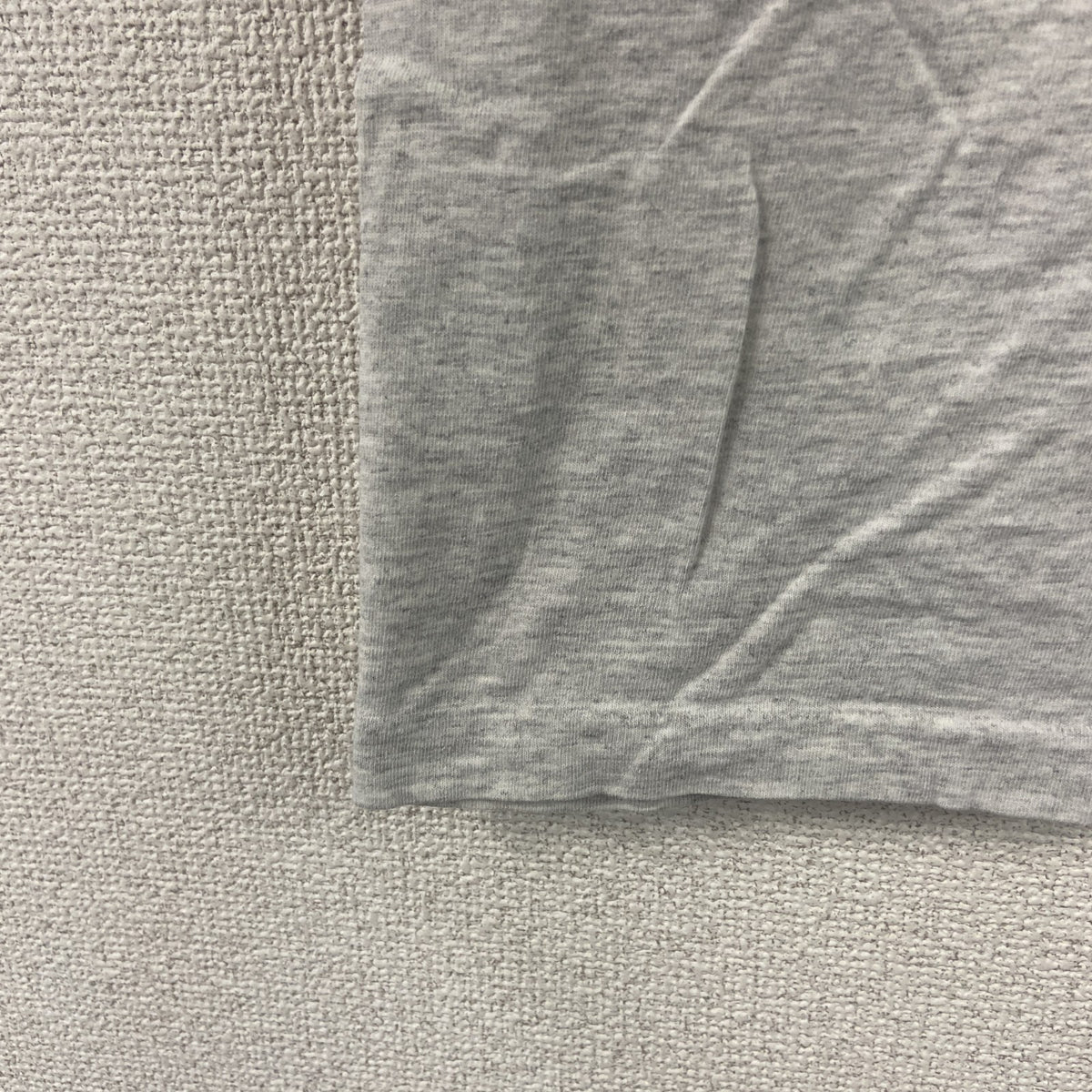 BASIC TEES　半袖プリントTシャツ　霜降りグレー　Mサイズ　古着