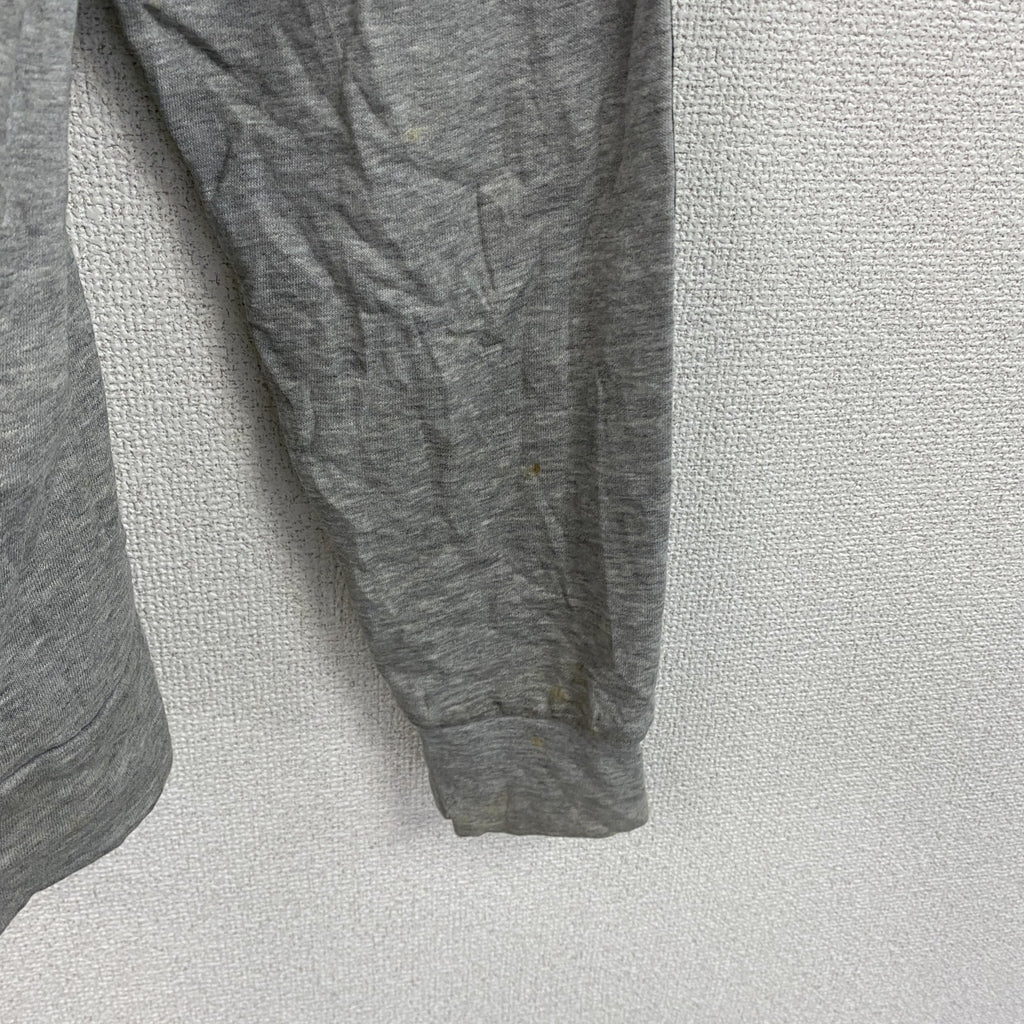 adidas　アディダス　フルジップスウェットトラックジャケット/ジャージ　パフォーマンスロゴ　灰色　グレー　　古着