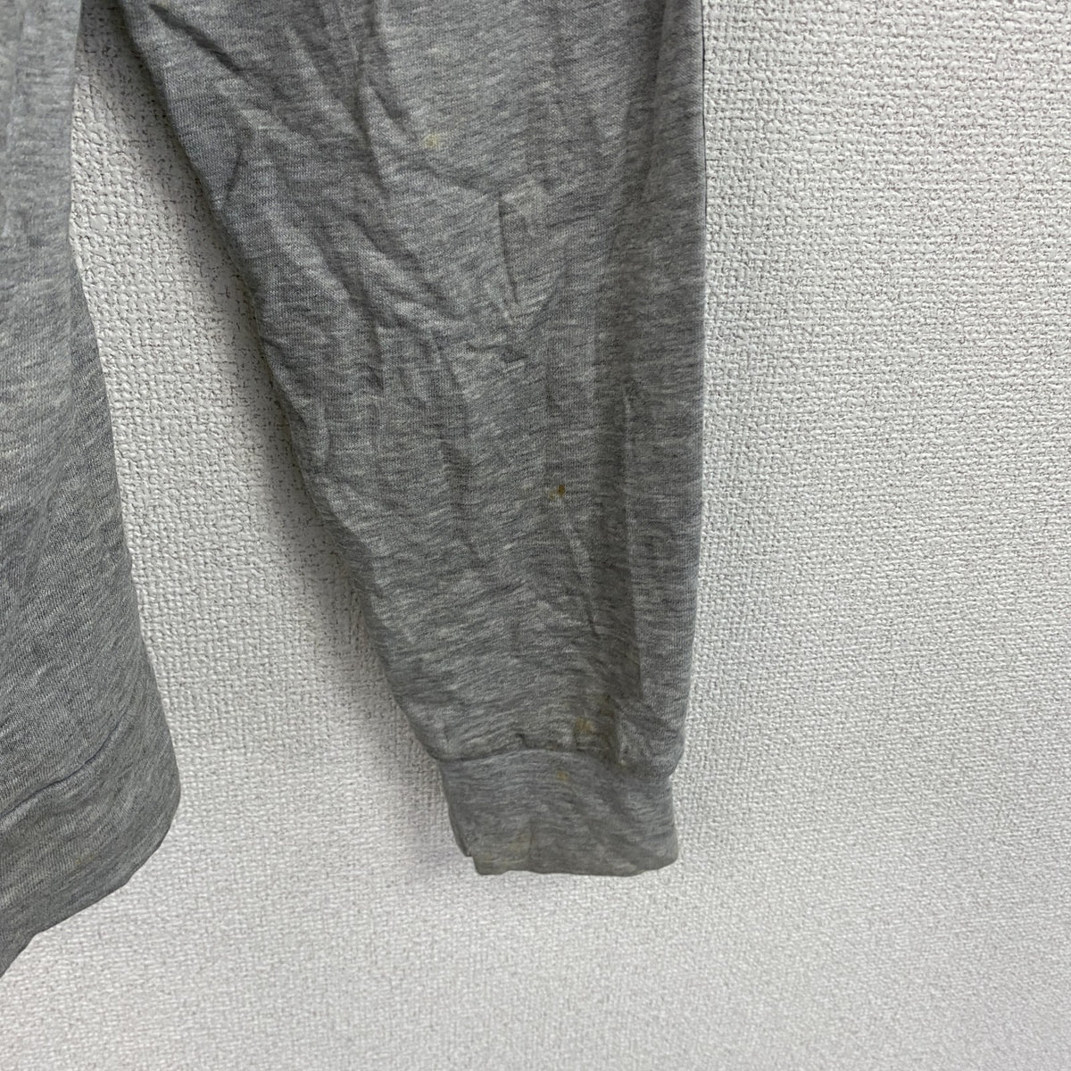 adidas　アディダス　フルジップスウェットトラックジャケット/ジャージ　パフォーマンスロゴ　灰色　グレー　　古着
