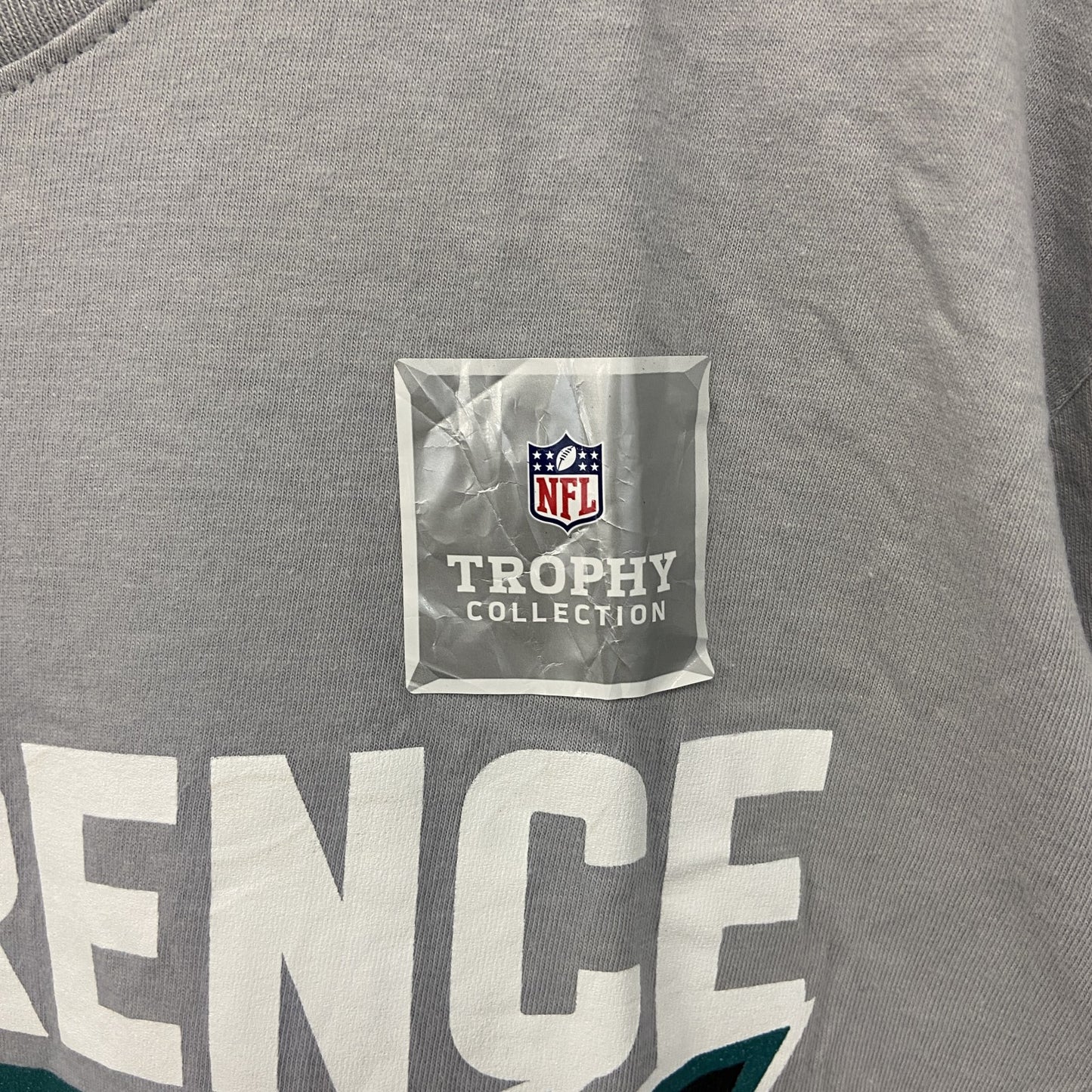 古着 used　NIKE ナイキ　NFL　フィラデルフィアイーグル　半袖プリントTシャツ　グレー　灰色　アメフト　Mサイズ