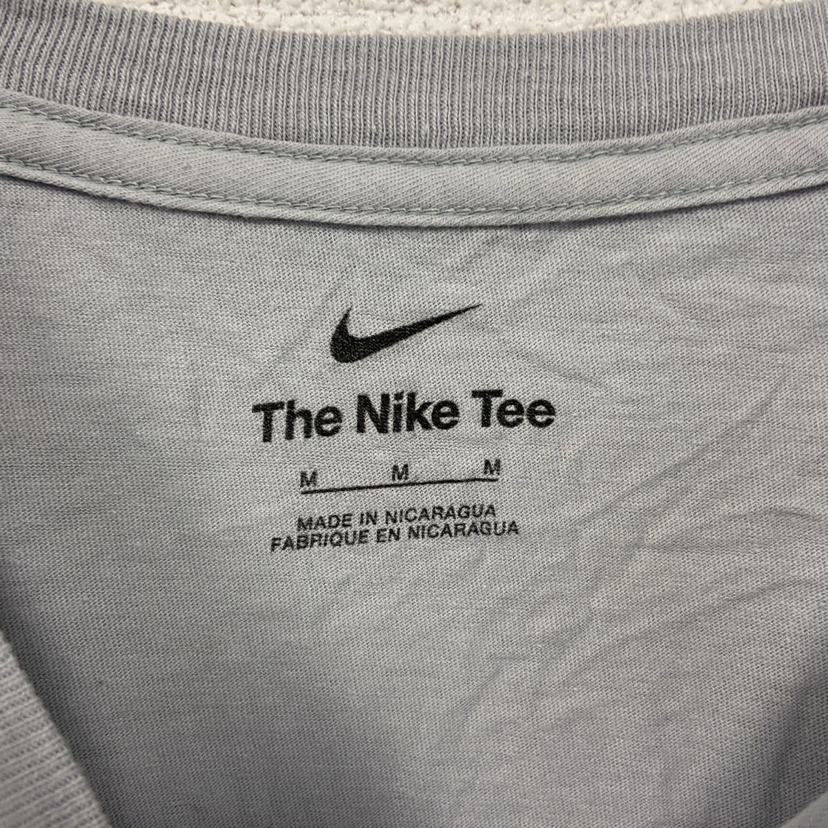 NIKE ナイキ　NFL　フィラデルフィアイーグル　半袖プリントTシャツ　グレー　灰色　アメフト　Mサイズ　古着