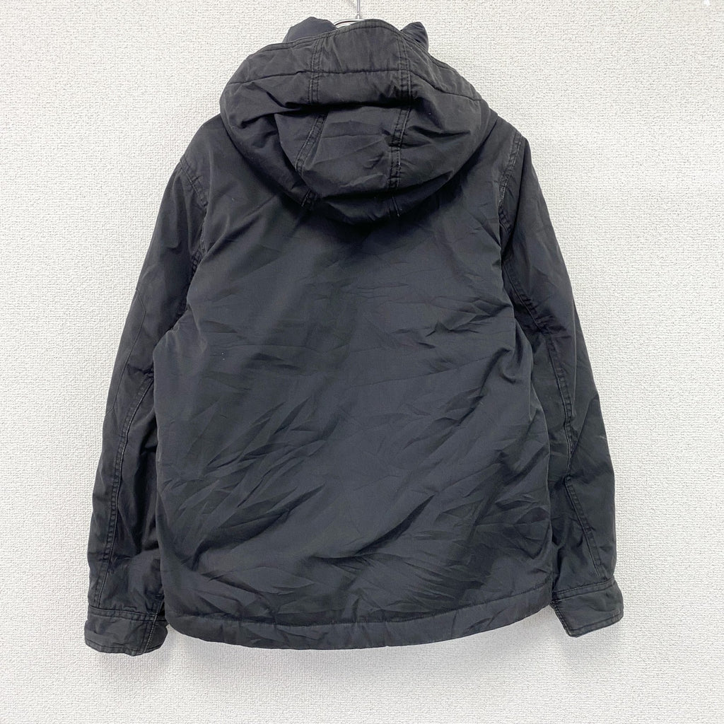 THE NORTH FACE　ノースフェイス　65/35 マウンテンショートダウンパーカ　ダウンジャケット/フーディー　黒　ブラック　Sサイズ　古着