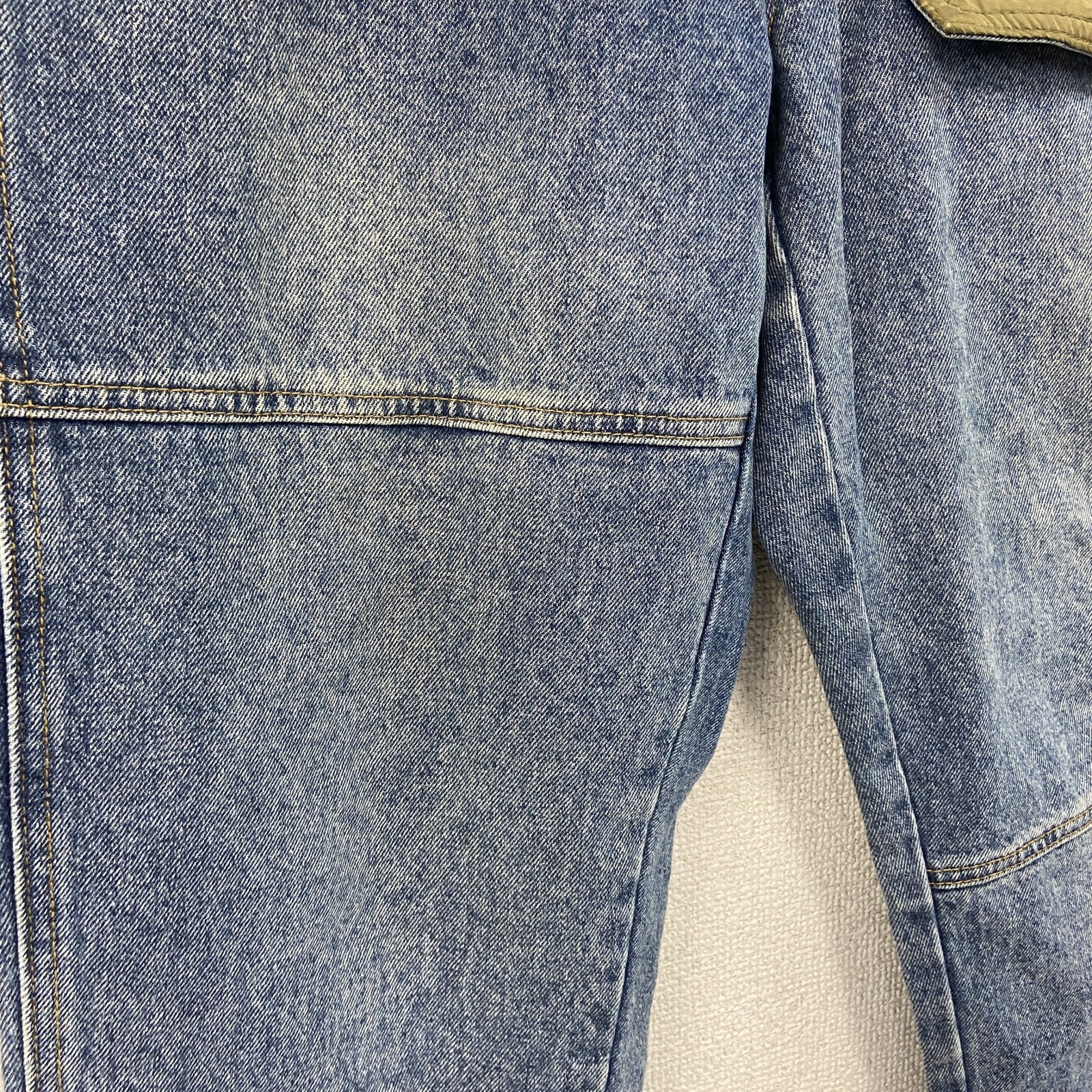 DESIGUAL　デシグアル　パッチワークデニムパンツ/ジーンズ　ジップフライ　インディゴ　W34サイズ　古着
