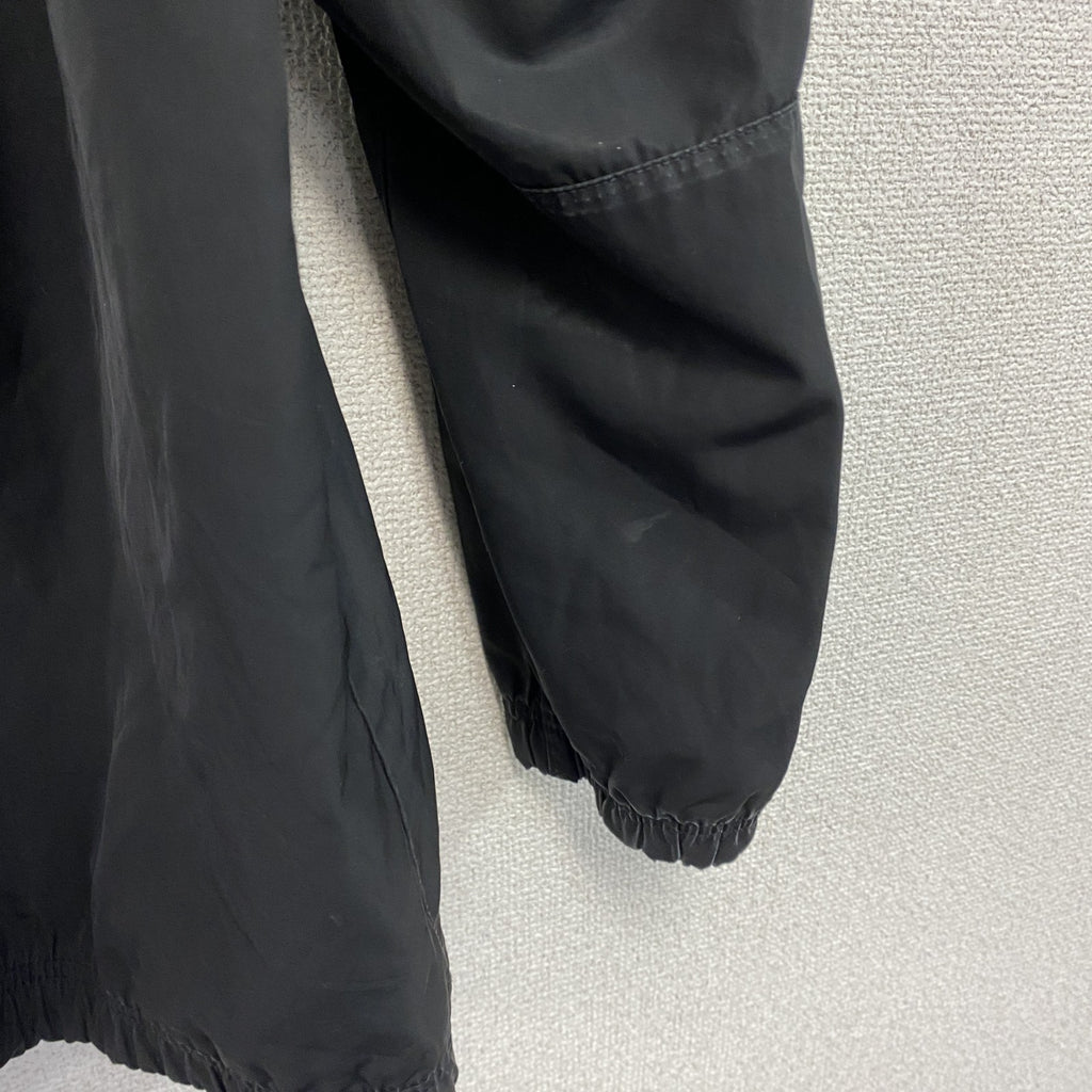 NIKE　ナイキ　AIR MAX　ハーフジップアノラックパーカー　黒　ブラック　Mサイズ　古着