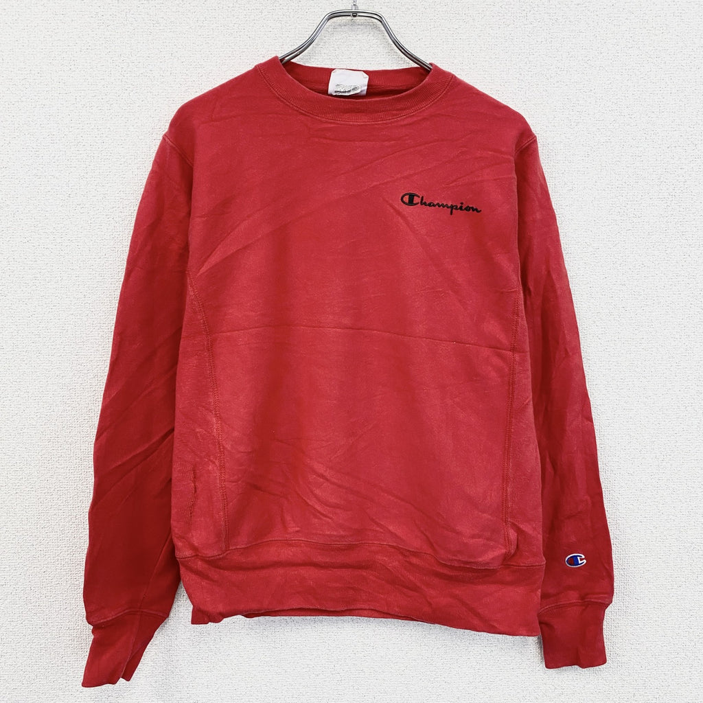 Champion　チャンピオン　リバースウィーブ　スウェット/トレーナー　赤　レッド　Sサイズ　古着