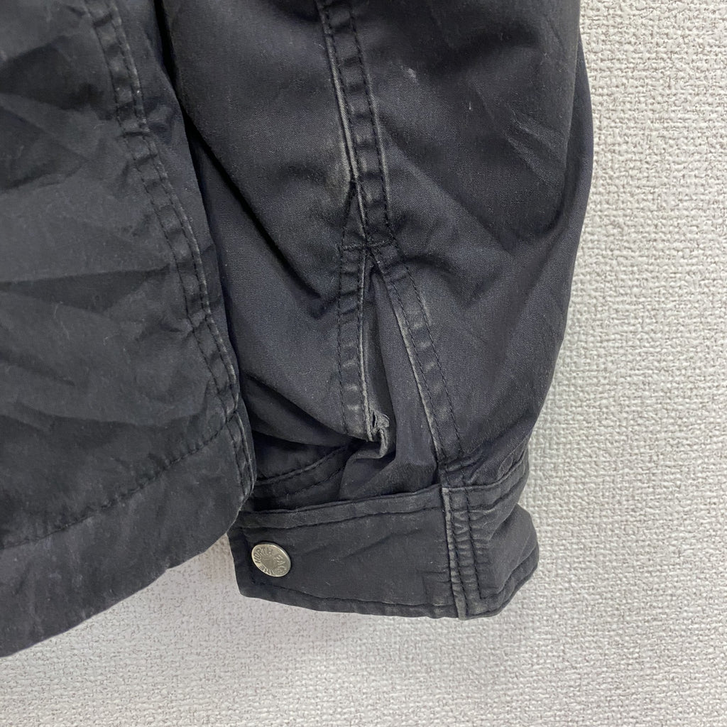 THE NORTH FACE　ノースフェイス　65/35 マウンテンショートダウンパーカ　ダウンジャケット/フーディー　黒　ブラック　Sサイズ　古着