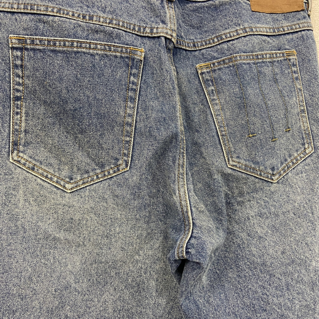 DESIGUAL　デシグアル　パッチワークデニムパンツ/ジーンズ　ジップフライ　インディゴ　W34サイズ　古着