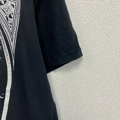 Rocknowl　ロックノウル　BATBOWL　バットアウル　半袖プリントTシャツ　黒　ブラック　Lサイズ