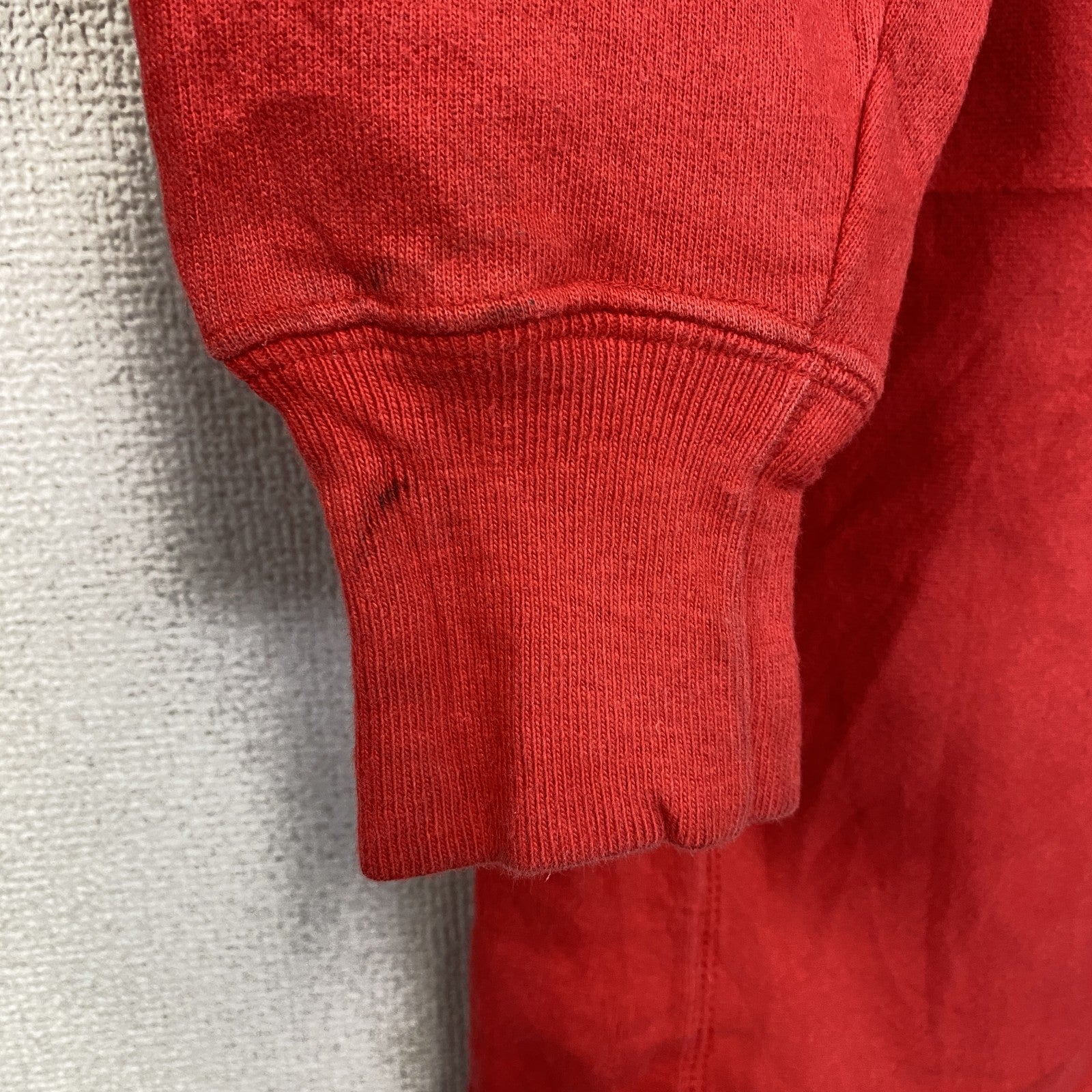 Champion　チャンピオン　リバースウィーブ　スウェット/トレーナー　赤　レッド　Sサイズ　古着