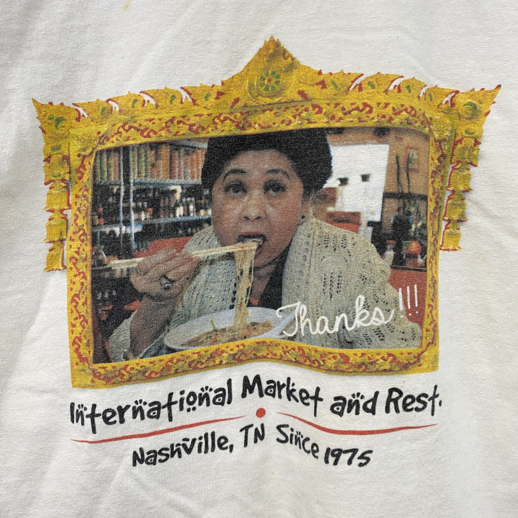 GILDAN　ギルダン　半袖プリントTシャツ　白　ホワイト　Sサイズ　古着