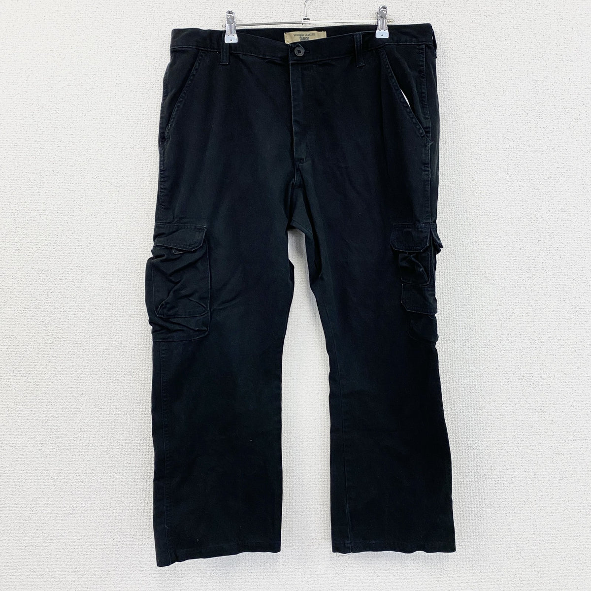 Wrangler　ラングラー　カーゴパンツ　黒　ブラック　W38サイズ　古着