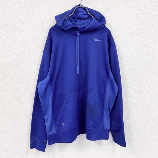 NIKE　ナイキ　スウェットパーカー/フーディー　青　ブルー　XLサイズ