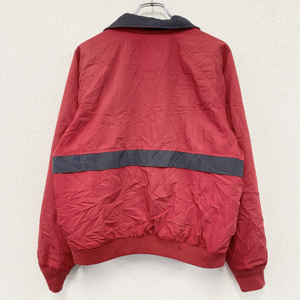 Woolrich　ウールリッチ　フルジップジャケット　赤　レッド　Mサイズ ウインドブレーカー ナイロンアウター レディース 古着