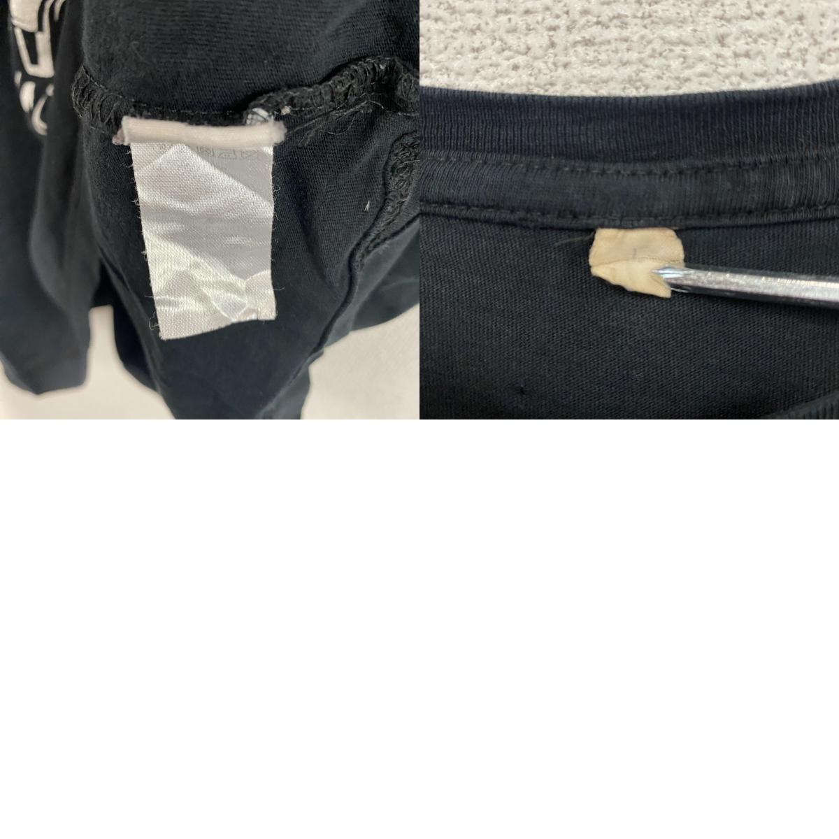 Rocknowl　ロックノウル　BATBOWL　バットアウル　半袖プリントTシャツ　黒　ブラック　Lサイズ