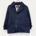 BURBERRY　バーバリー　ピーコート　紺　ネイビー　150Aサイズ　古着